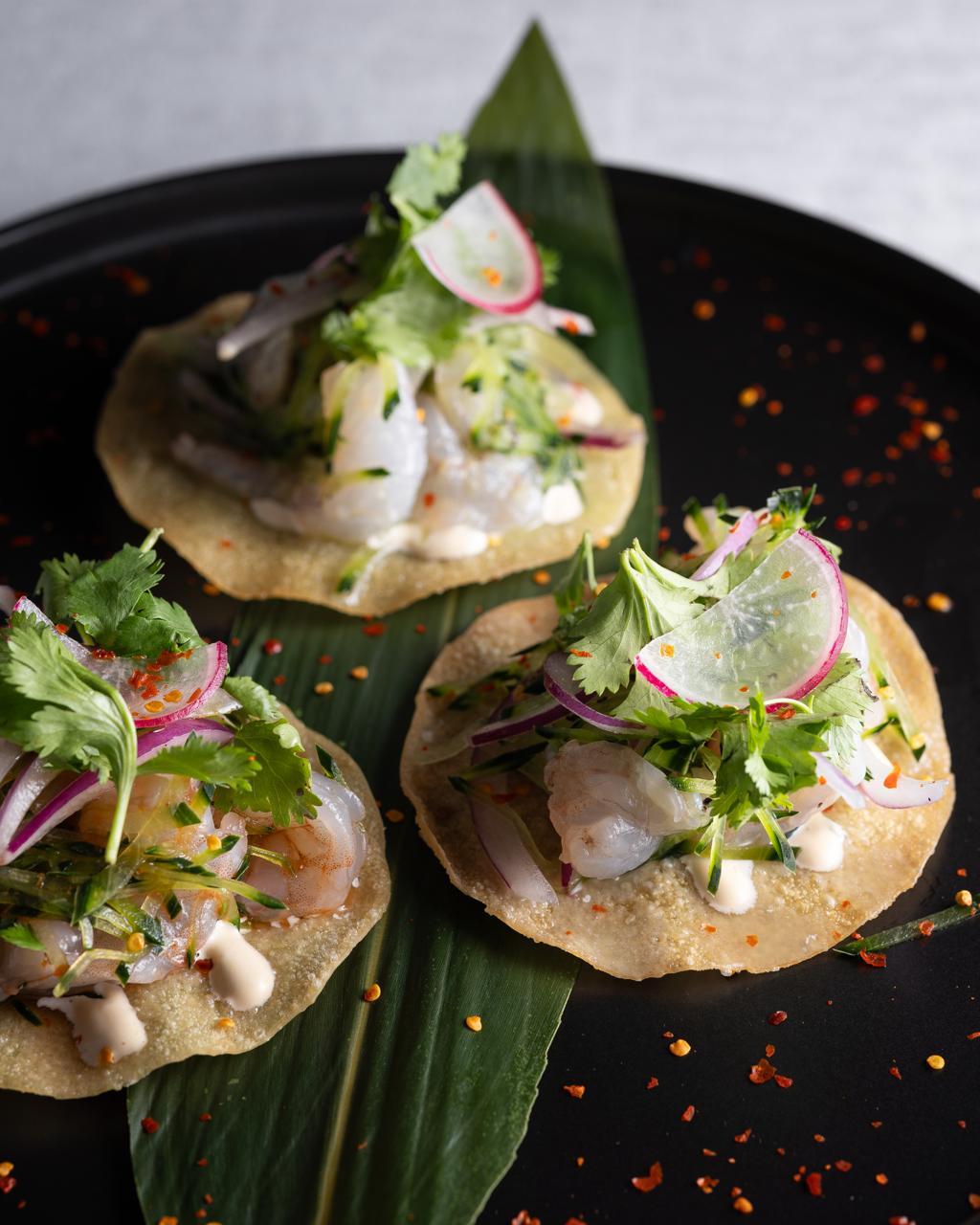 Tostadas Trilogía de Aguachiles